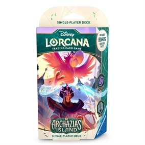 Archazias Island - Starter Deck - Iago & Jafar (Amethyst/Steel) - Disney Lorcana